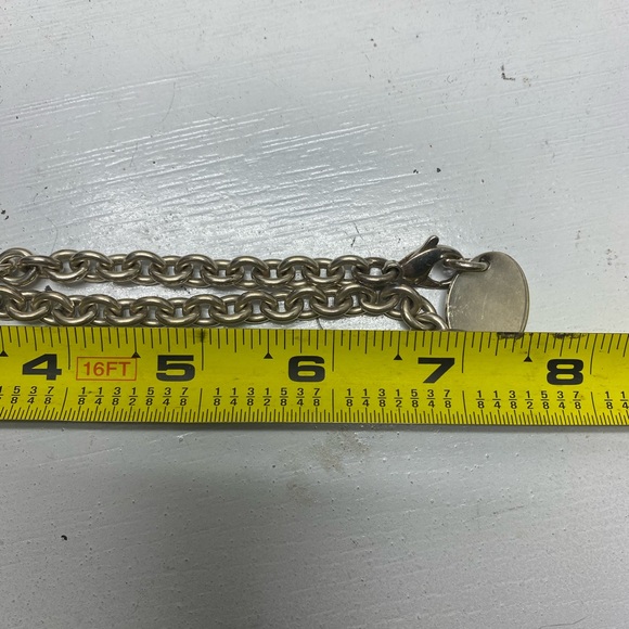 Tiffany & Co. Return to Tiffany Choker Necklace with Pendant 925 Sterling Silver - Picture 5 of 6